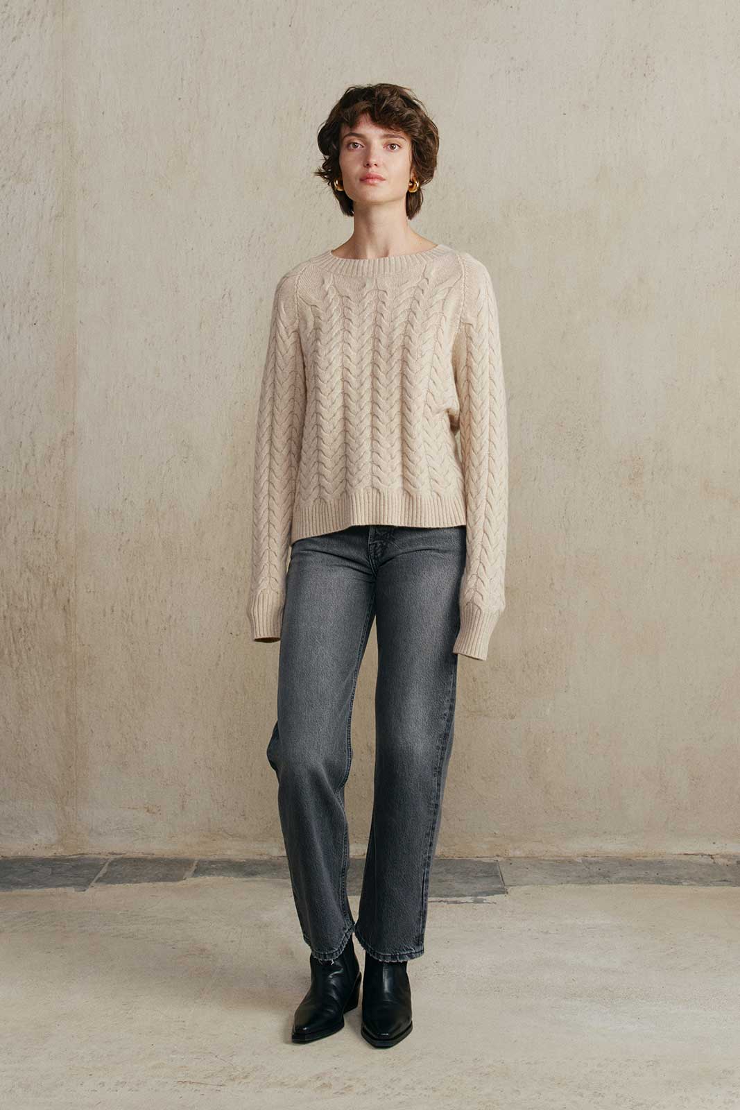 TRIBECA SWEATER NATURAL