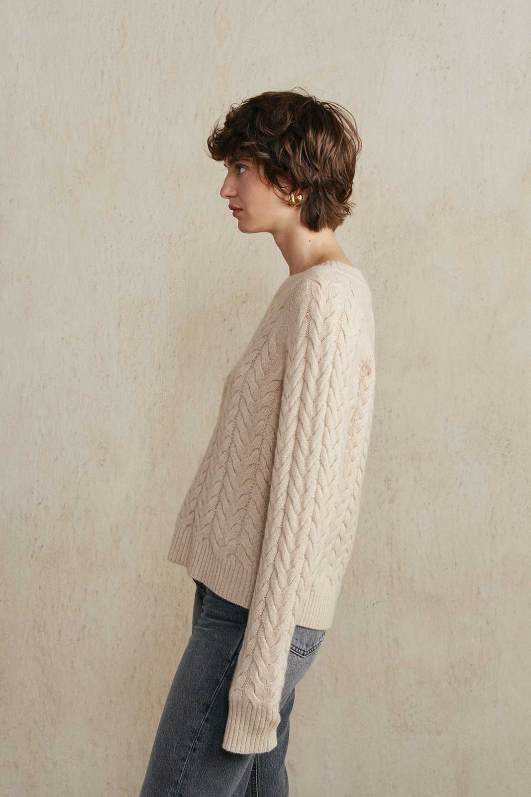 TRIBECA SWEATER NATURAL