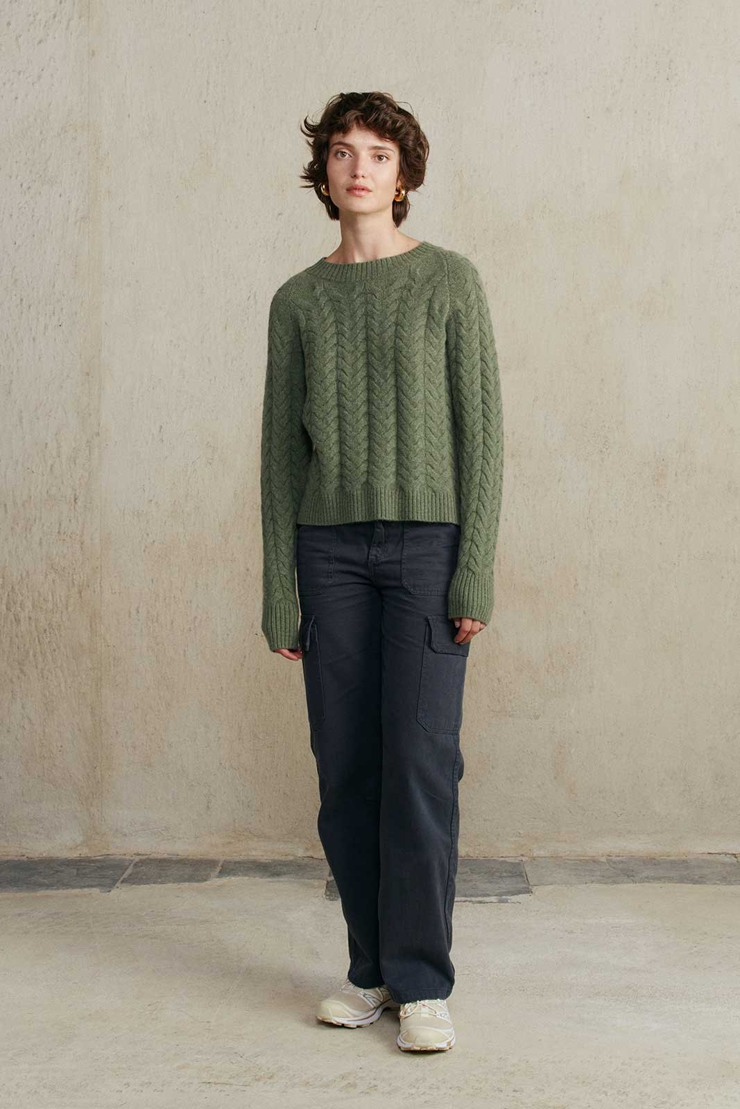 TRIBECA SWEATER OLIVE