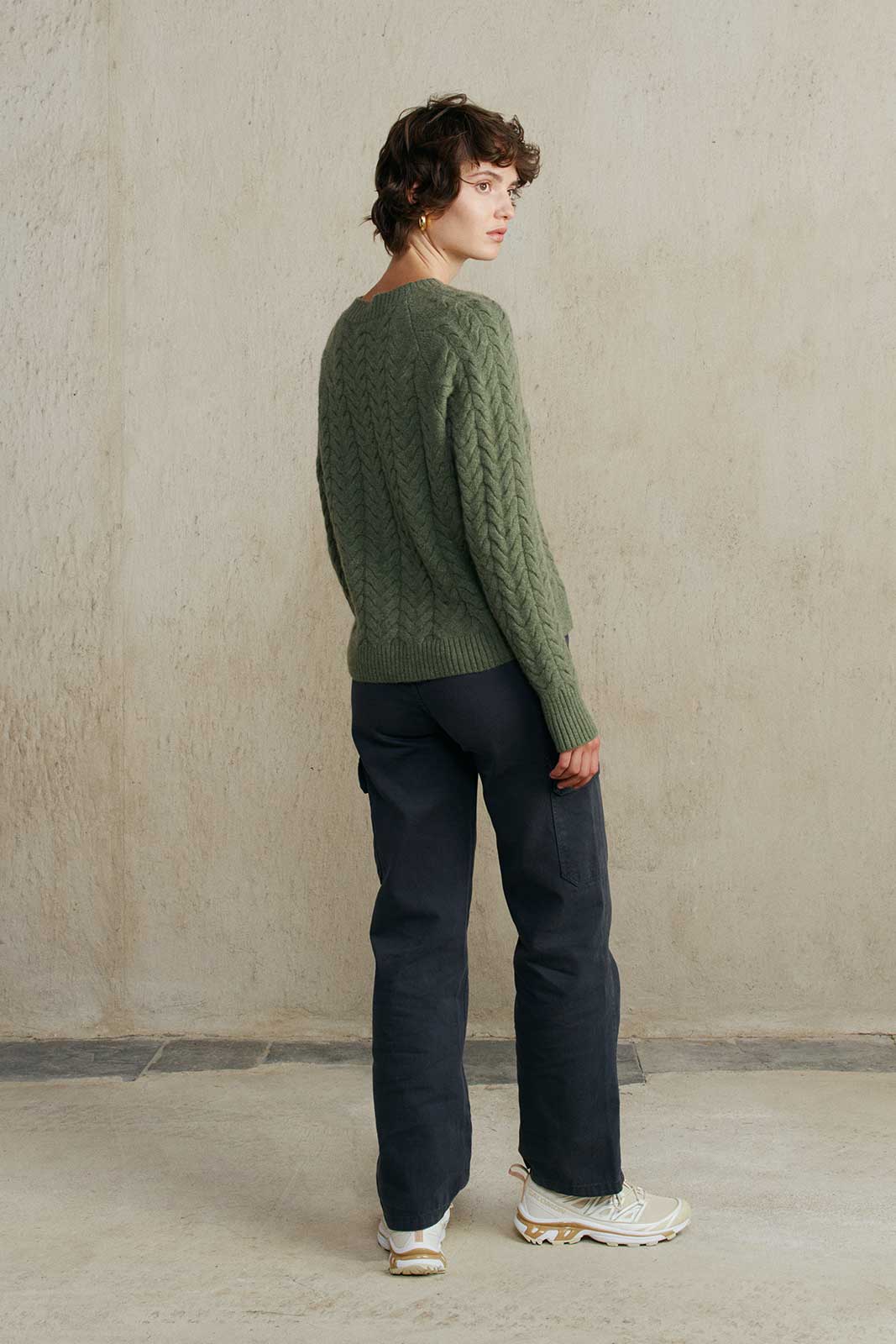 TRIBECA SWEATER OLIVE