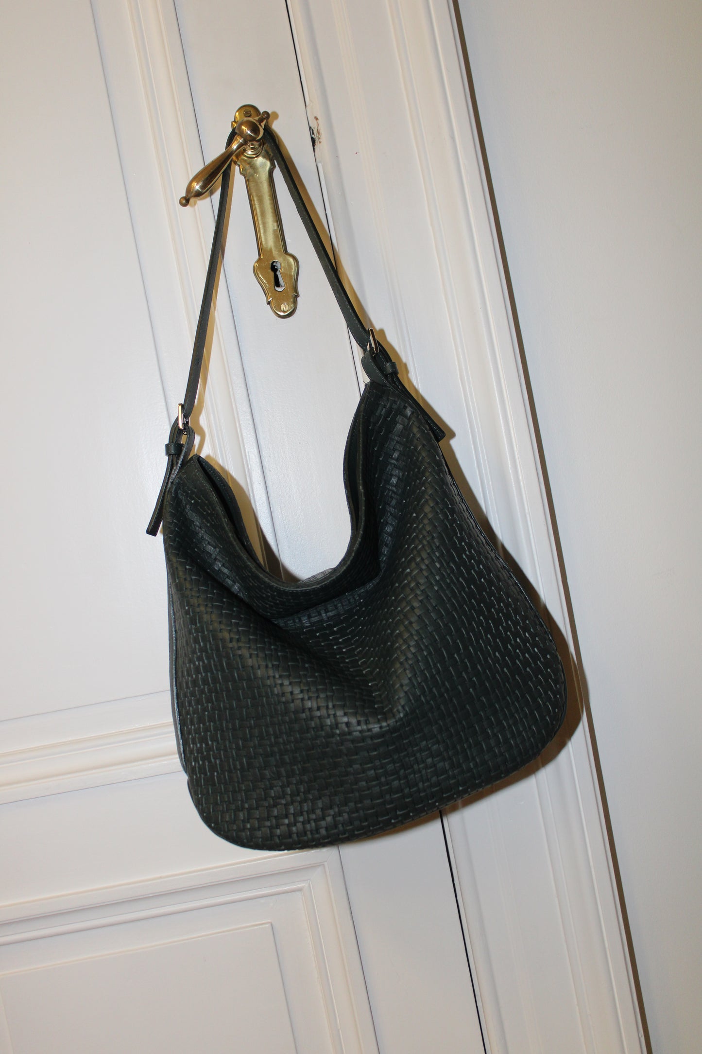Bonnie Cuir Tressé