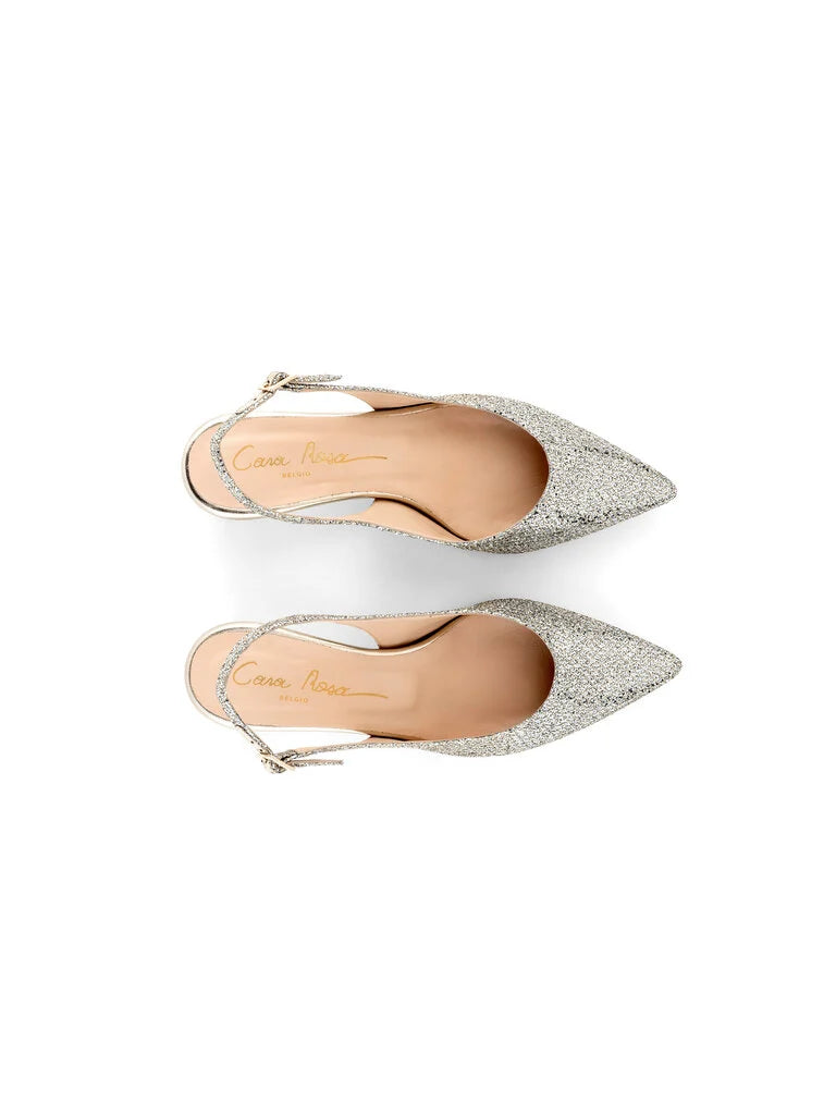 Pisa - slingback pump - glitter by Olivia