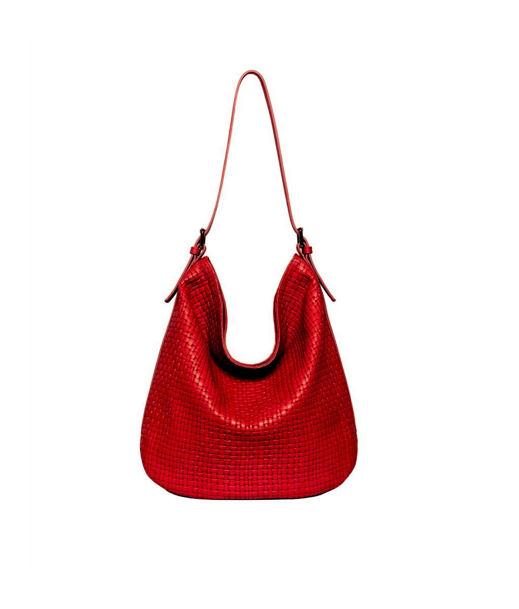 Bonnie Cuir Tressé