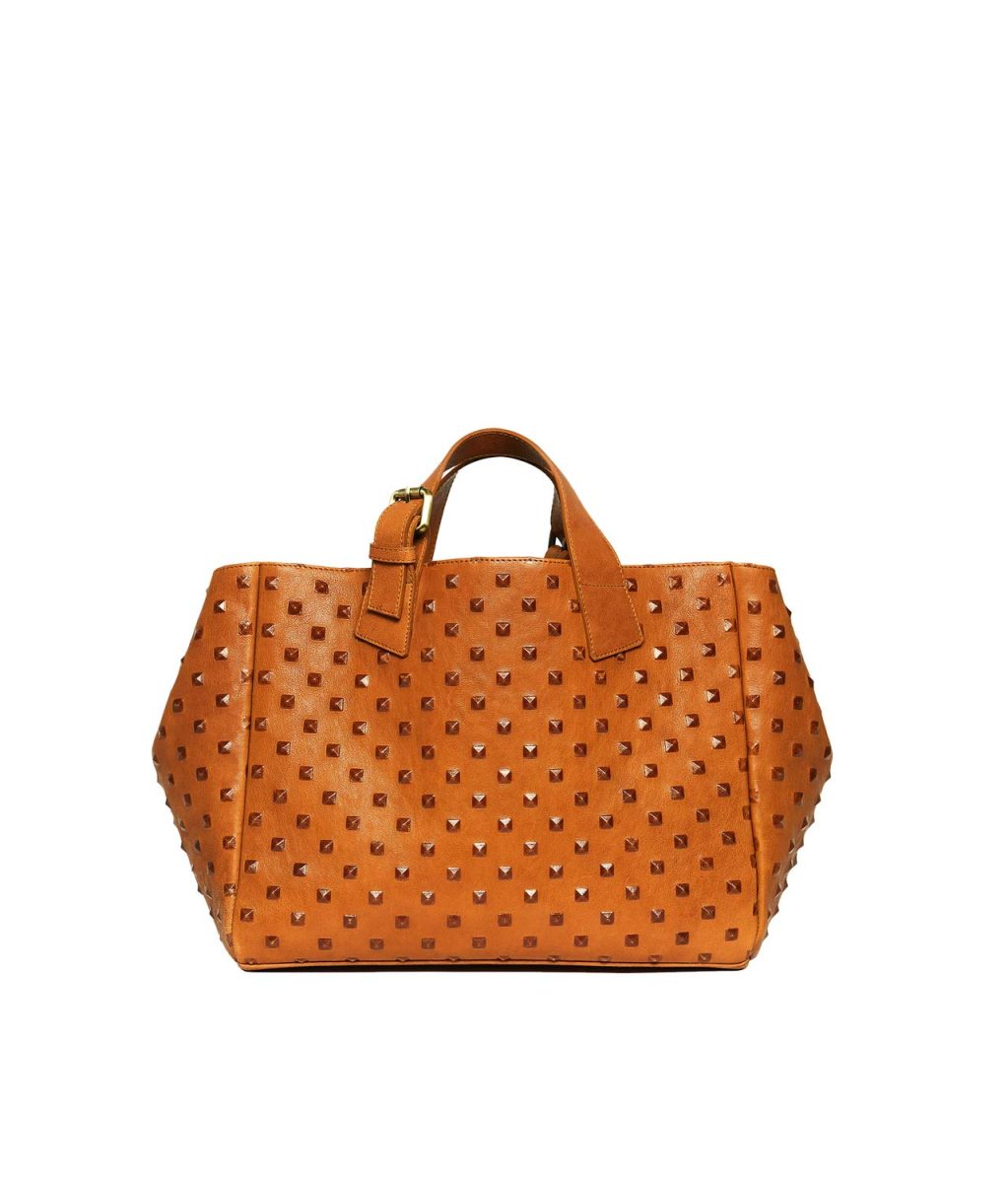 Asia Cuir Studded Mini