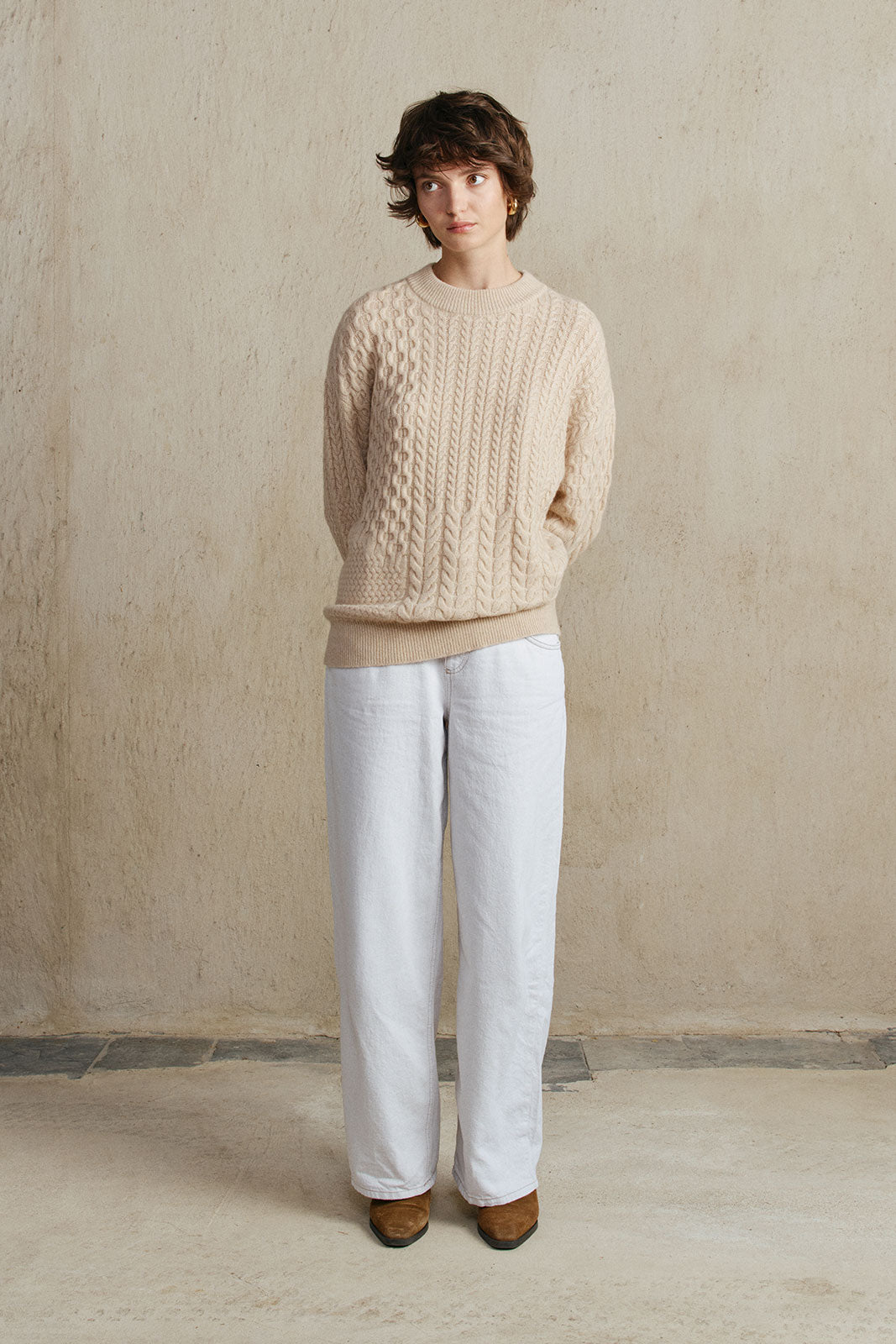 ARAN SWEATER