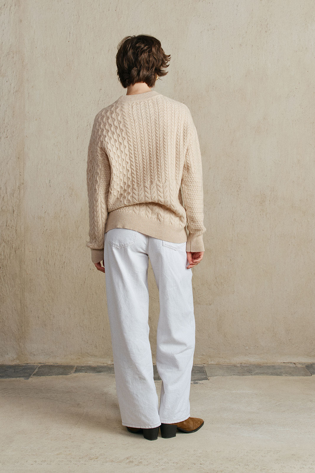 ARAN SWEATER