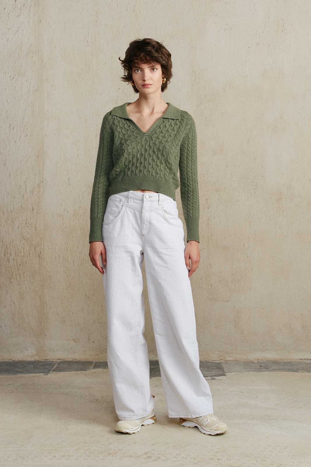 ENNIS SWEATER OLIVE