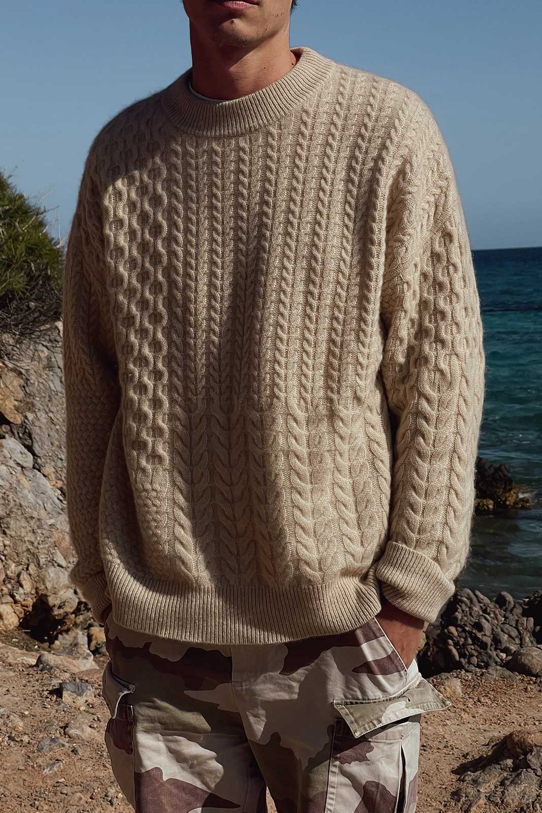 ARAN SWEATER