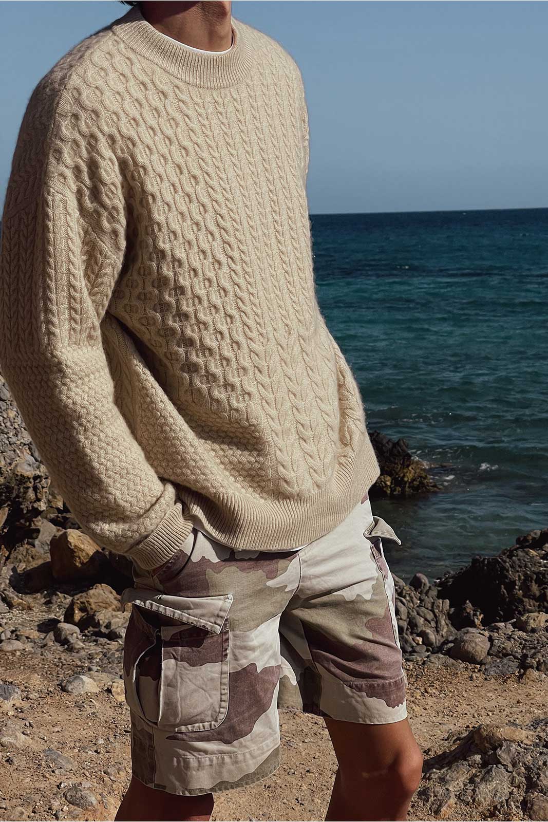 ARAN SWEATER