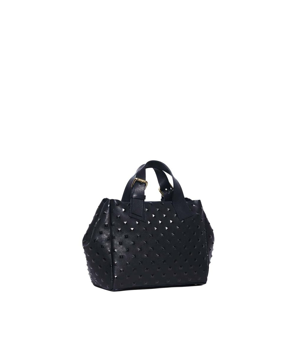 Asia Cuir Studded Mini