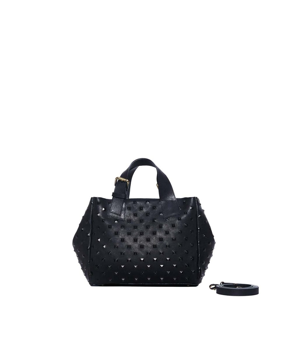 Asia Cuir Studded Mini